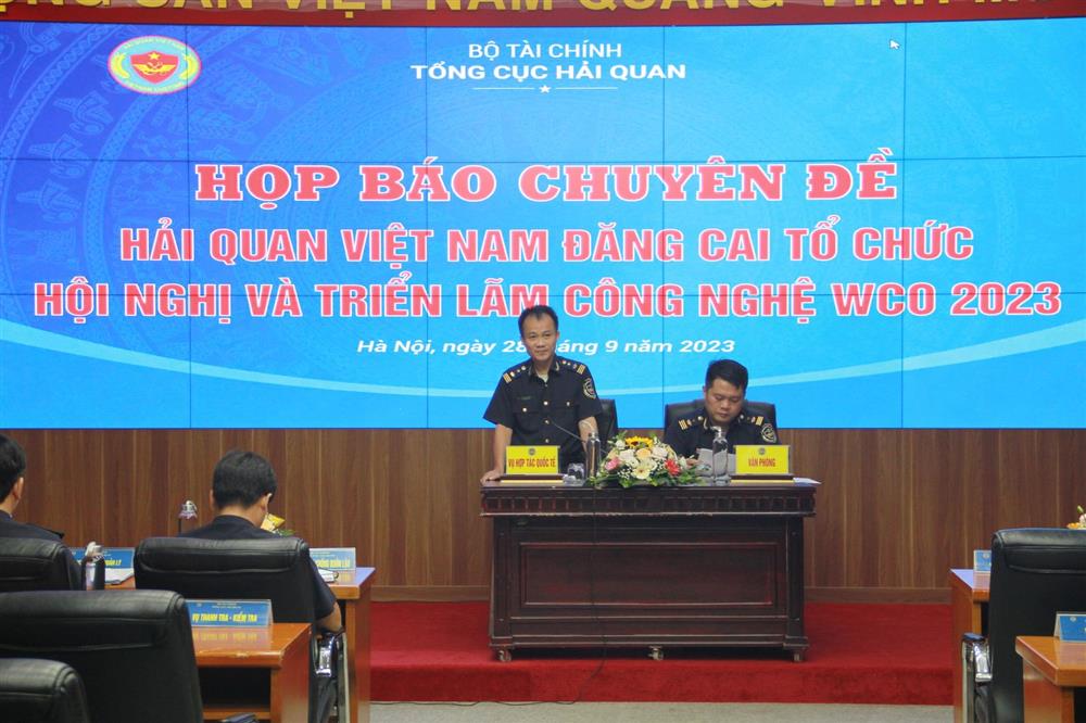 Hải quan Việt Nam đăng cai tổ chức Hội nghị và Triển lãm Công nghệ năm 2023